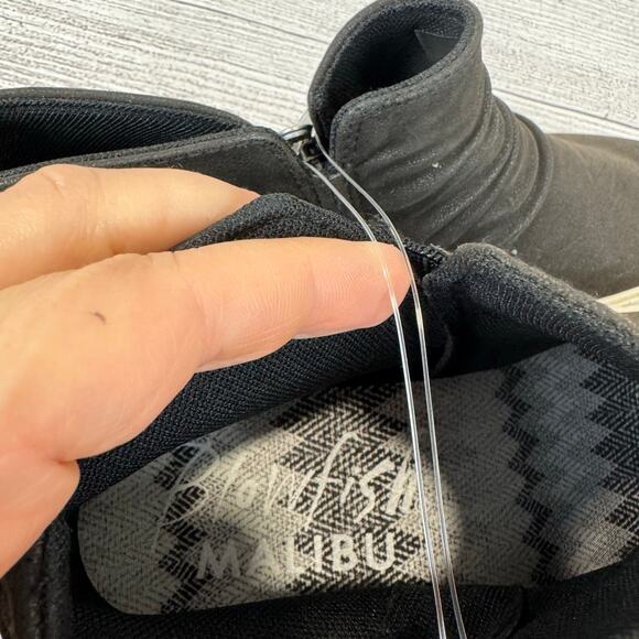 Blowfish Women's Black Wave-Zip Platform Sneaker Booties Size 11 - Picture 9 of 11